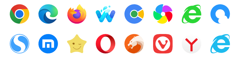 支持扩展插件的浏览器